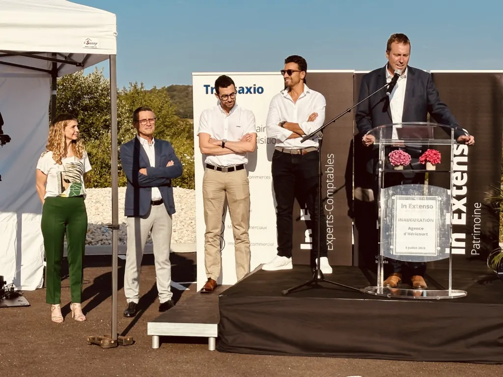 Discours de François MEUNIER inauguration agence IN EXTENSO HERICOURT